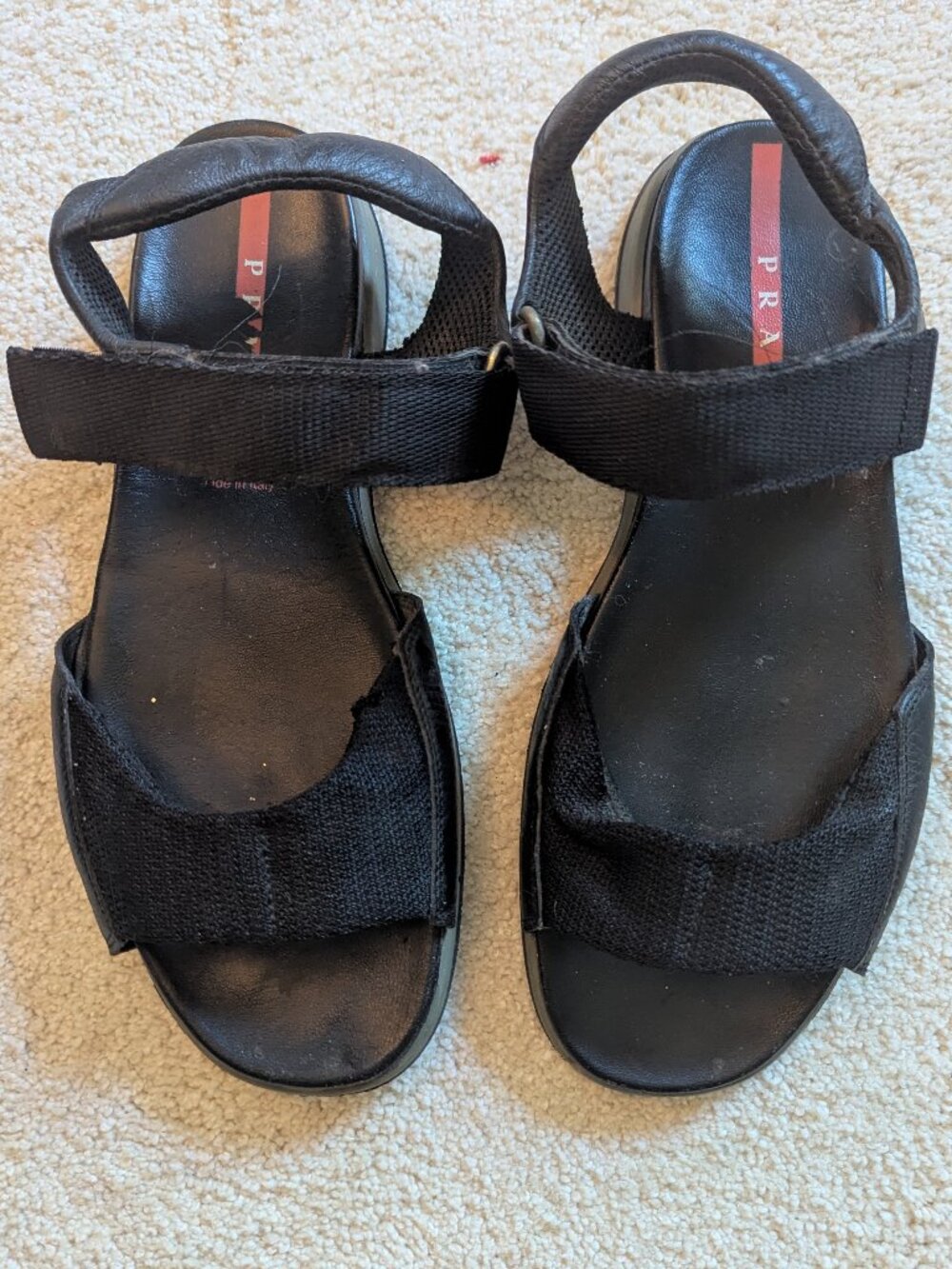 Prada sport sandals